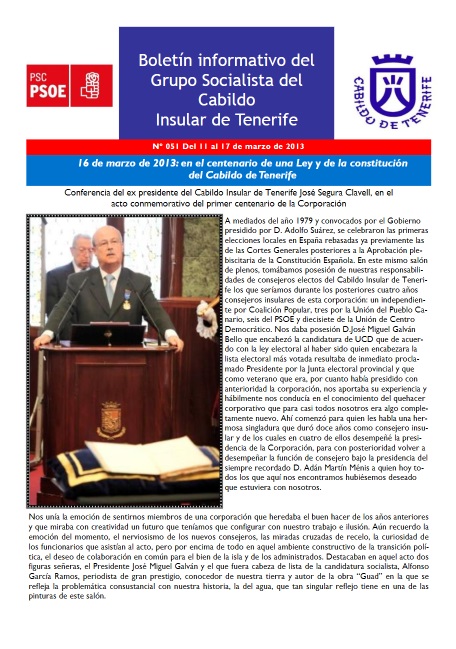 Boletín Cabildo Nº051