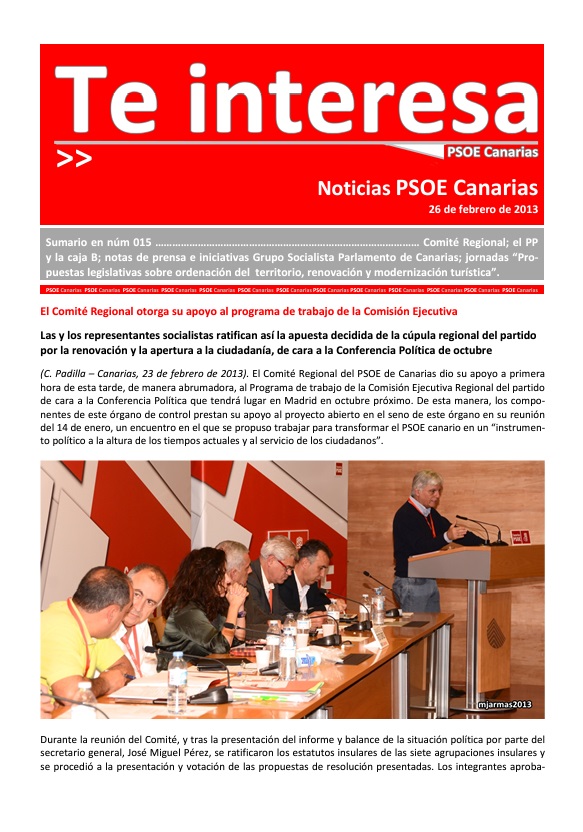Boletín Canarias 015