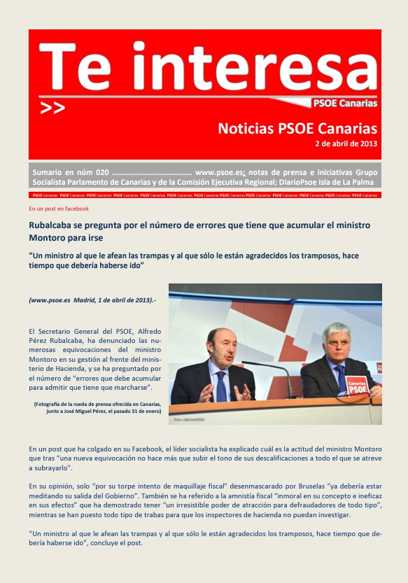 Boletín Canarias 020