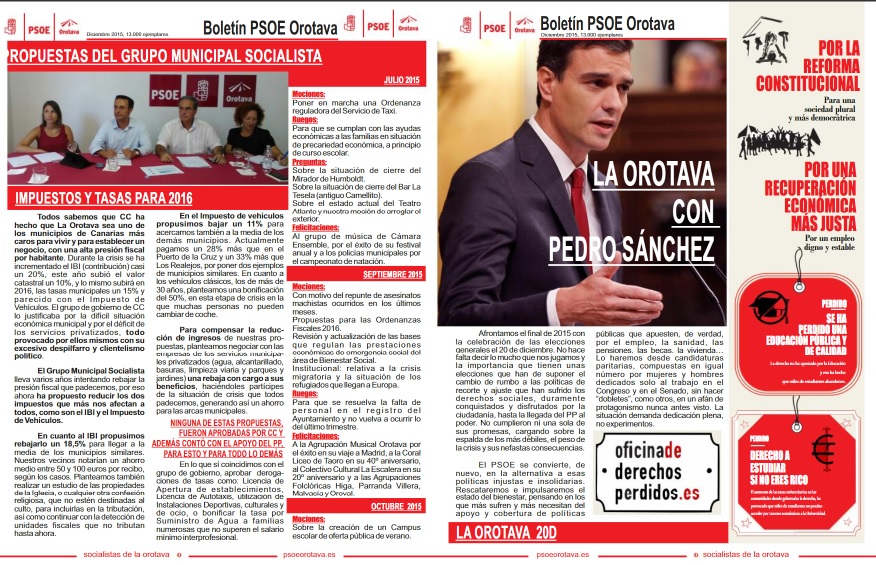 Boletín Local Diciembre&nbsp;2015