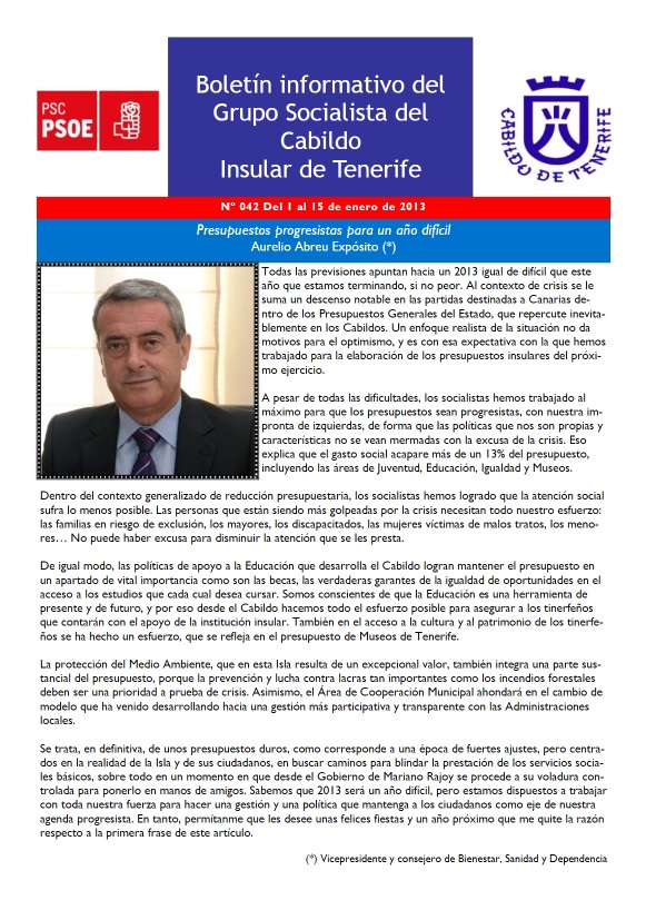 Boletín Cabildo Nº042