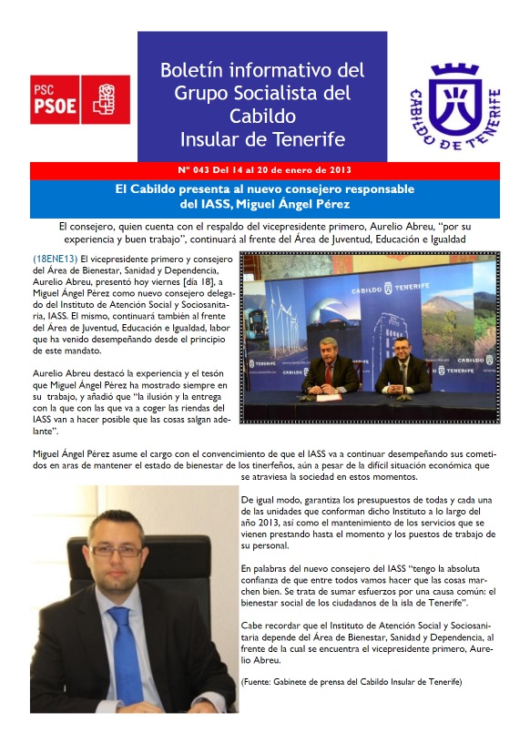 Boletín Cabildo Nº043