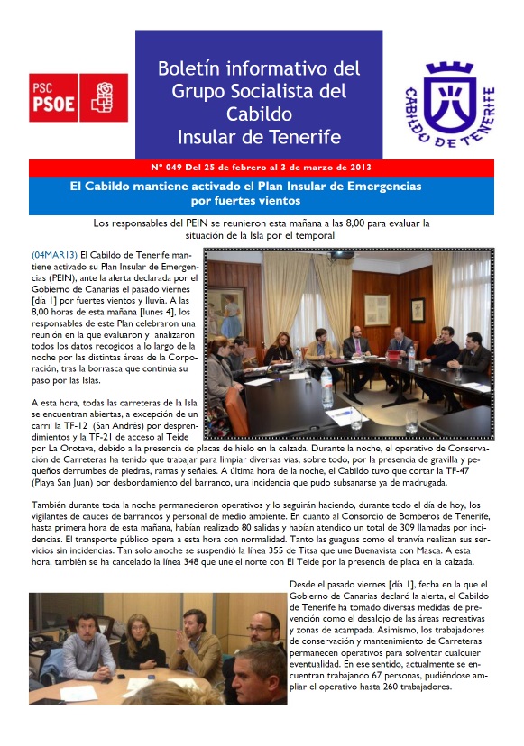 Boletín Cabildo Nº049