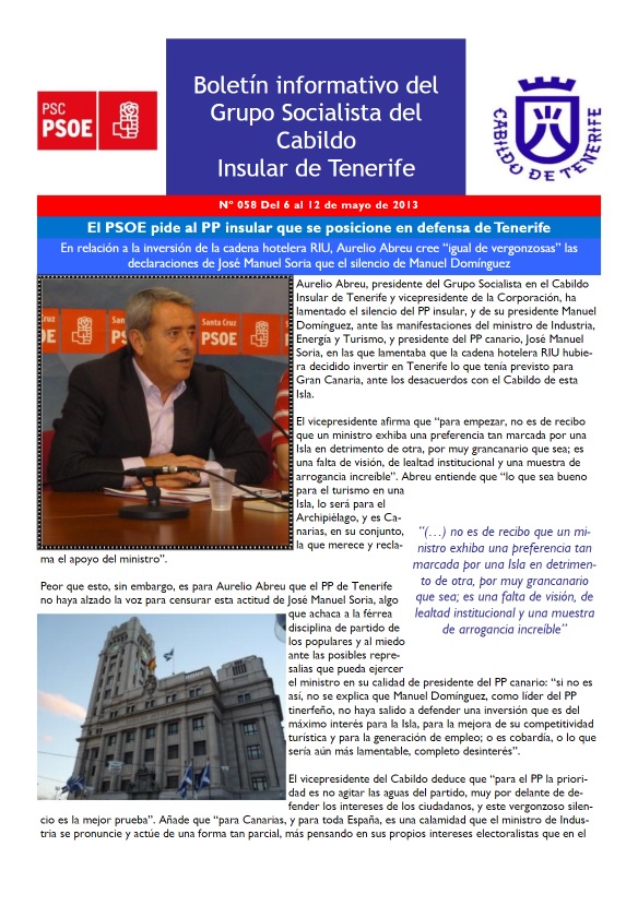 Boletín Cabildo Nº058