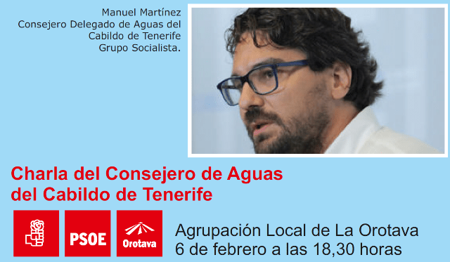 Charla de Manuel&nbsp;Martínez